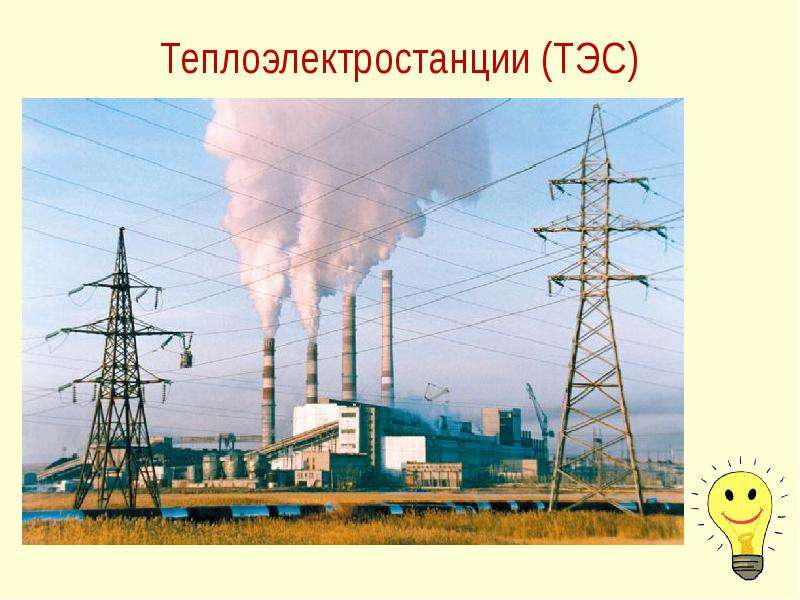 Теплоэлектростанции ТЭС