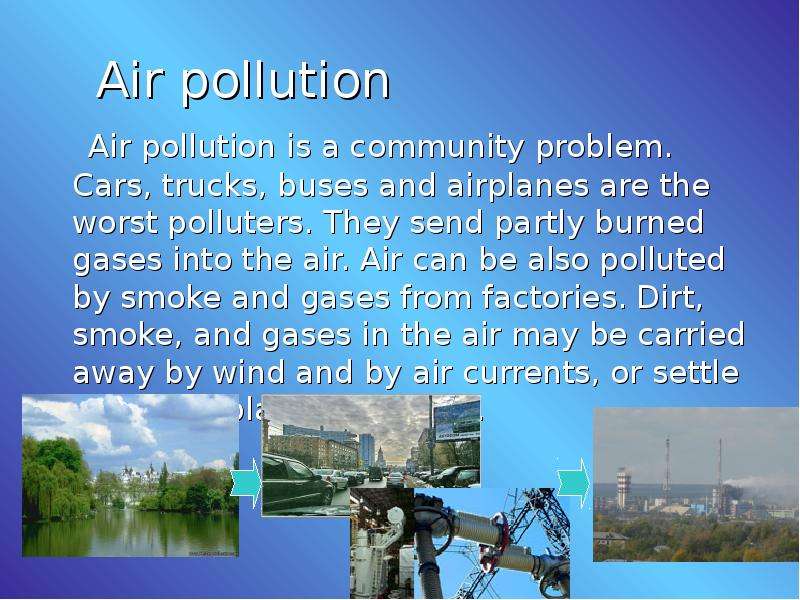 Air pollution Air pollution