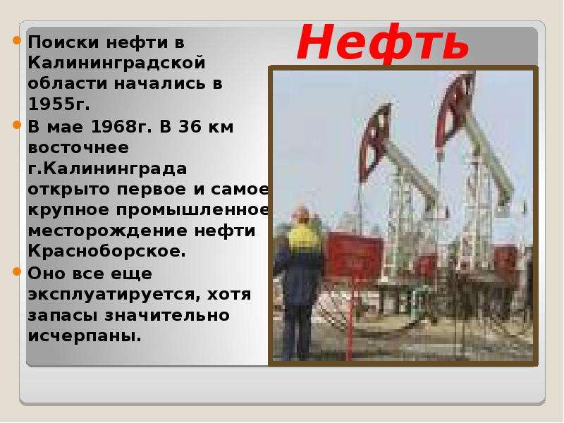Нефть Поиски нефти в