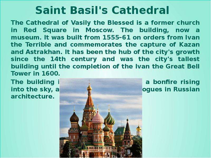 Saint Basil s Cathedral The