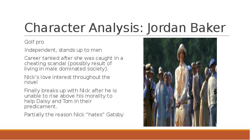 Character Analysis Jordan