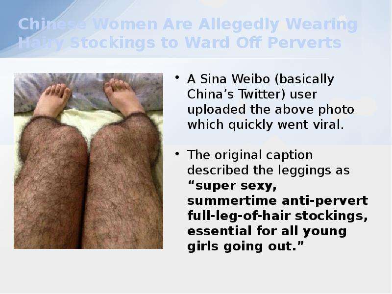 Chinese Women Are Allegedly