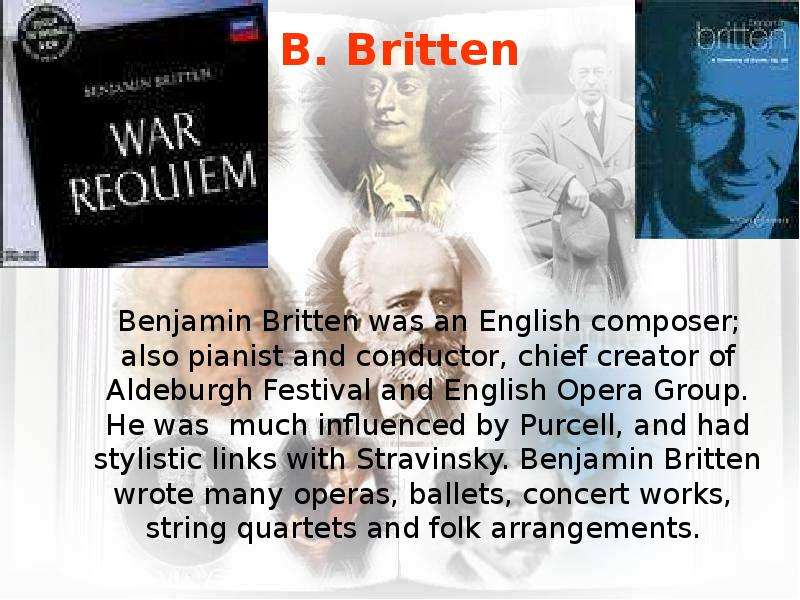 B. Britten Benjamin Britten