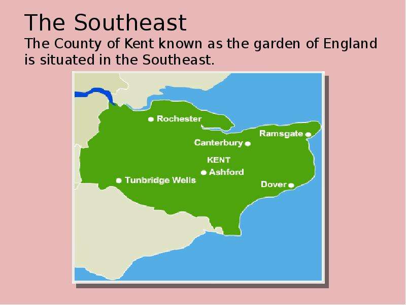 The Southeast The County of