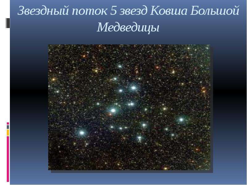 Звездный поток звезд Ковша