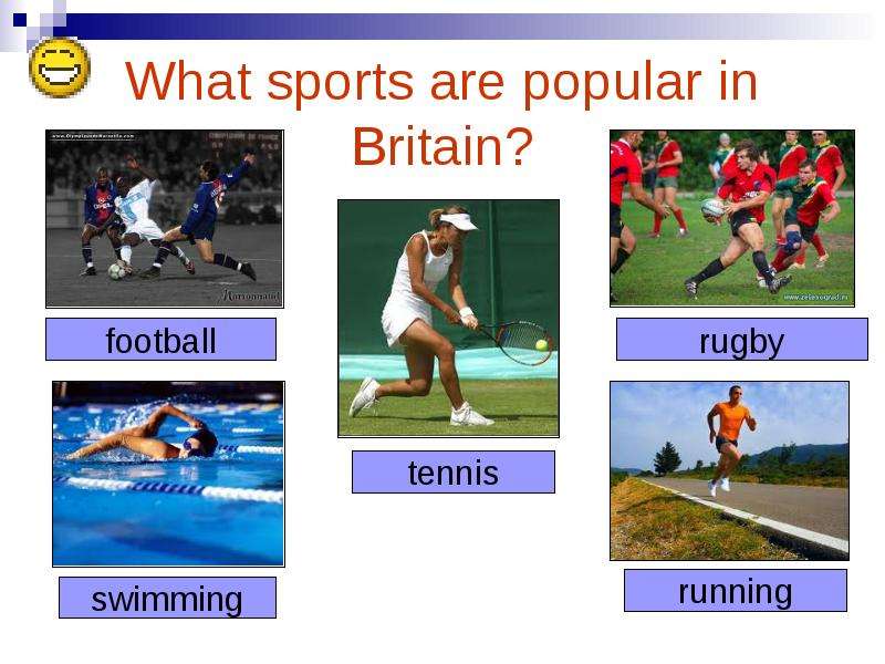 What sports are popular in