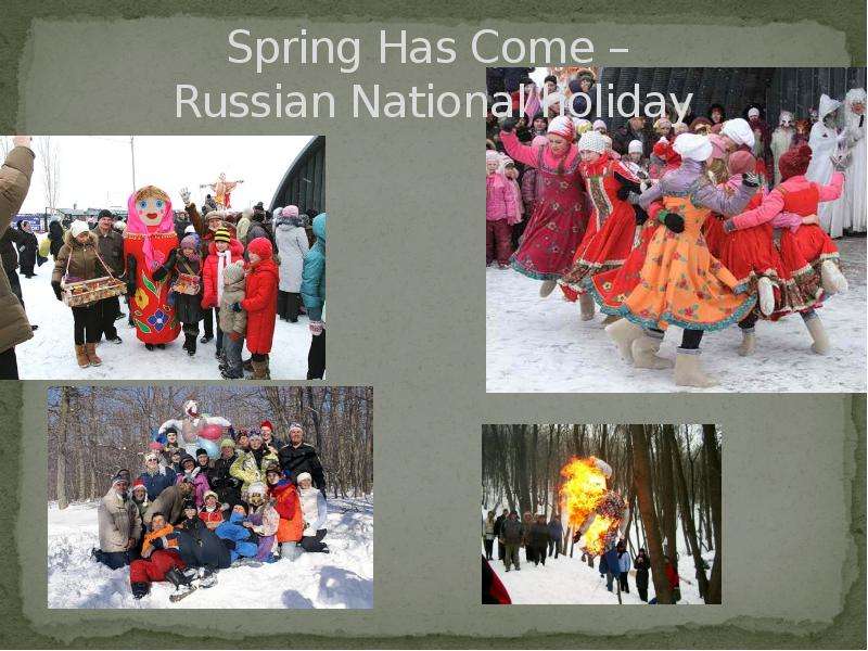 Spring Has Come Russian