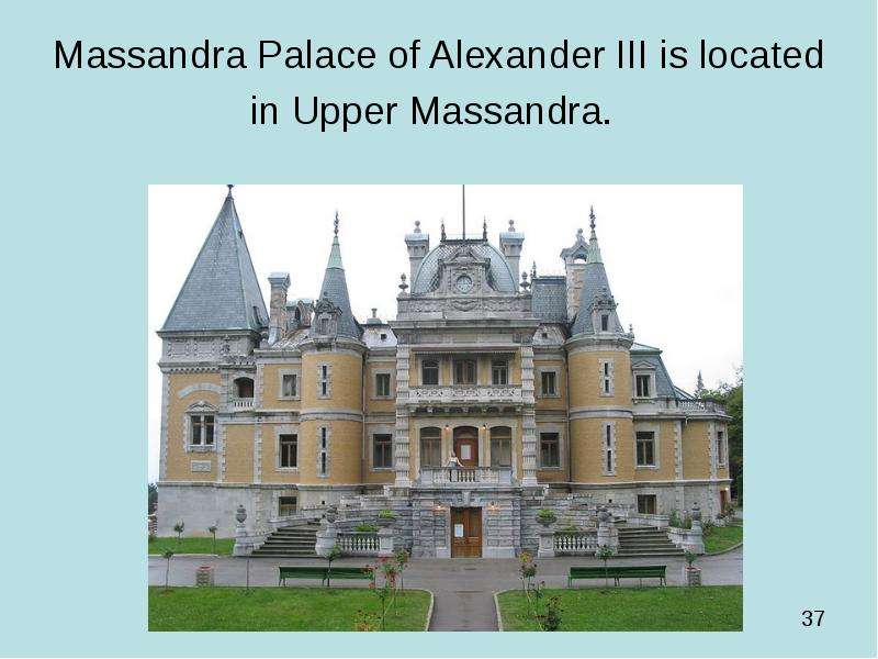 Massandra Palace of Alexander