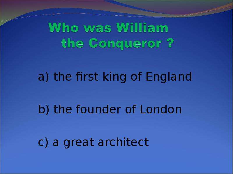 a the first king of England a