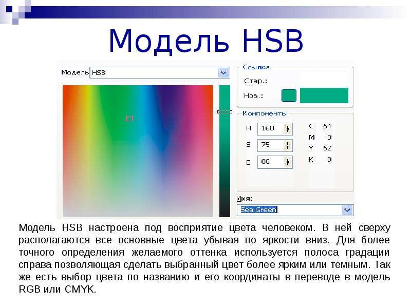 Модель HSB