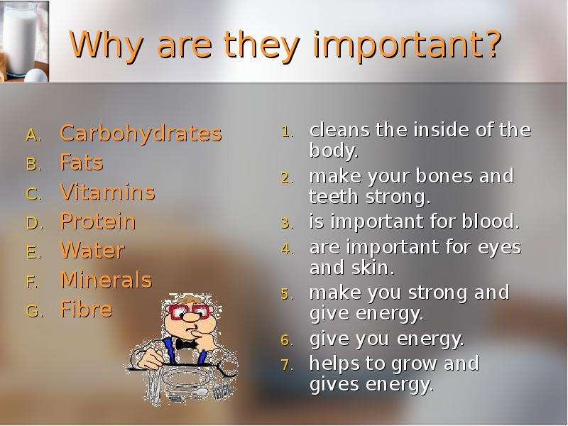 Why are they important?