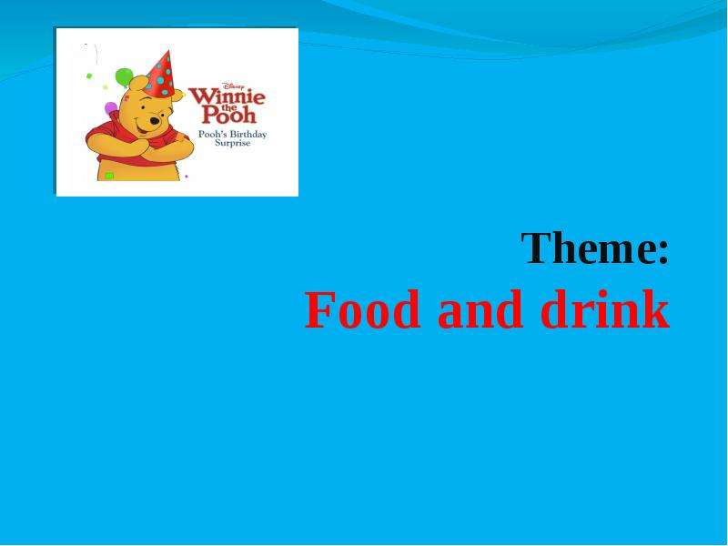 Theme Food and drink