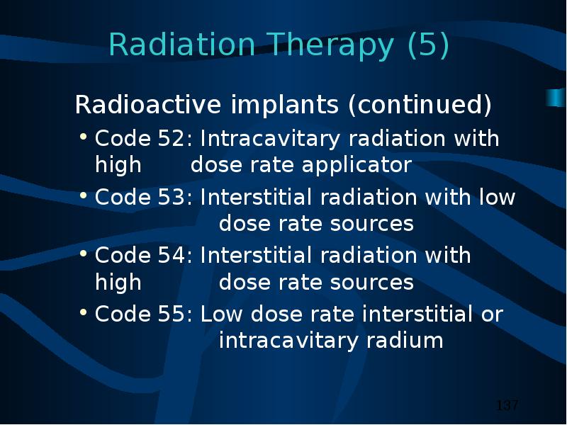 Radiation Therapy Radioactive