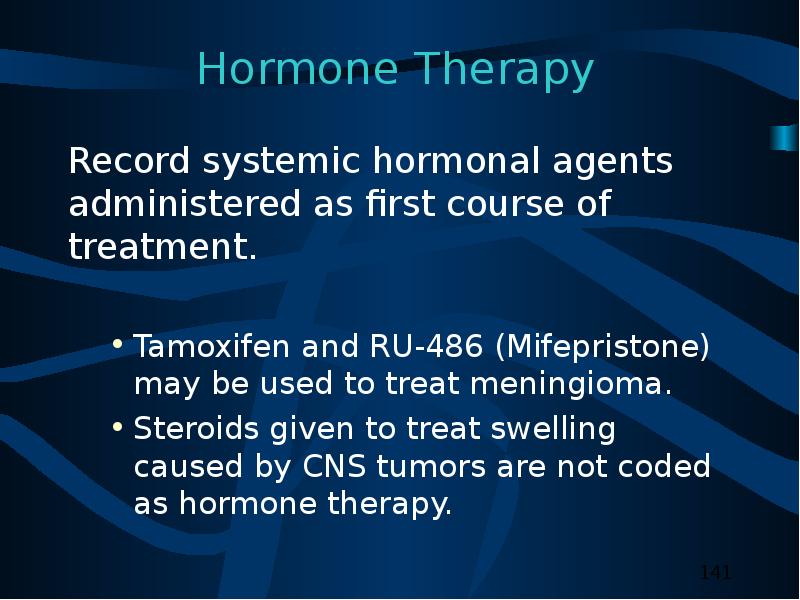 Hormone Therapy Record