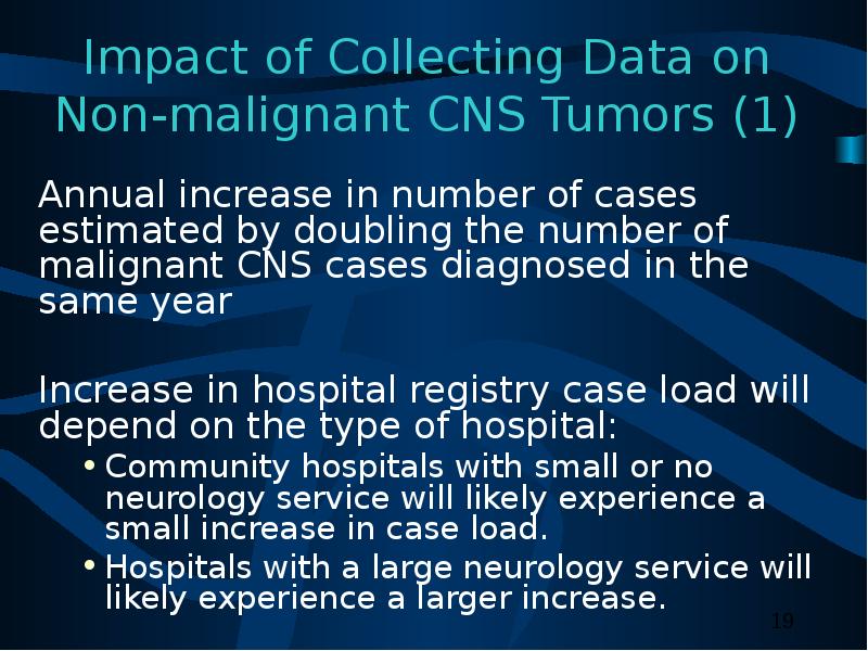 Impact of Collecting Data on