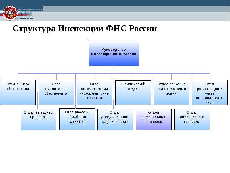 Структура Инспекции ФНС России