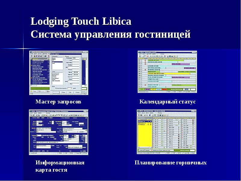 Lodging Touch Libica Система