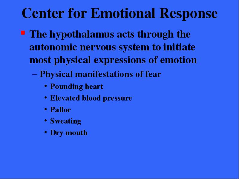 Center for Emotional Response