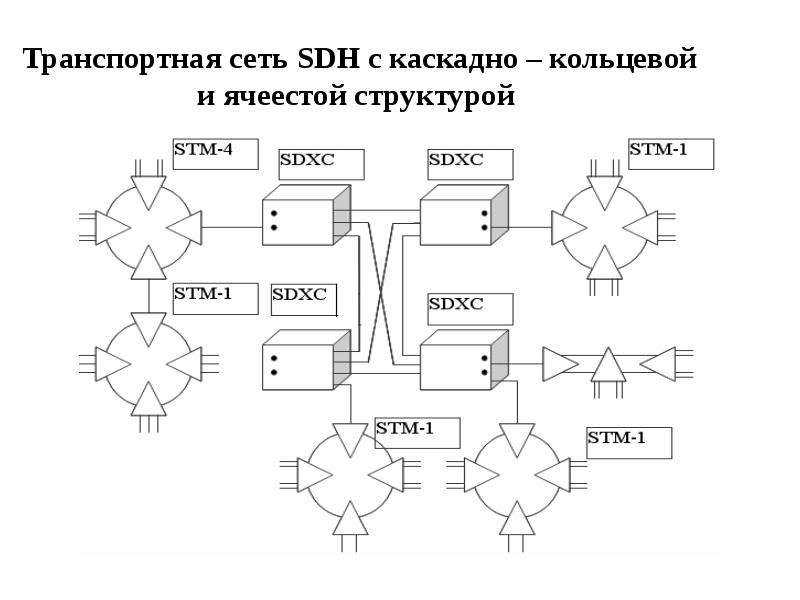 Транспортная сеть SDH с