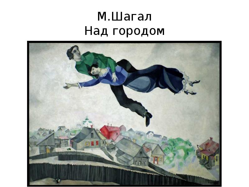 М.Шагал Над городом