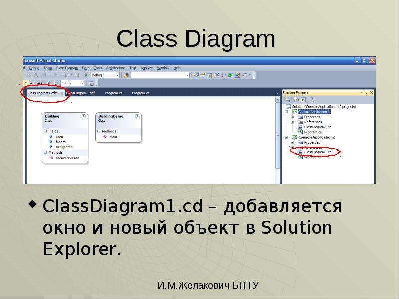 Class Diagram ClassDiagram
