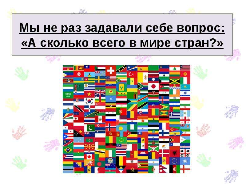 Презентация Политическая карта мира. А сколько всего в мире стран?