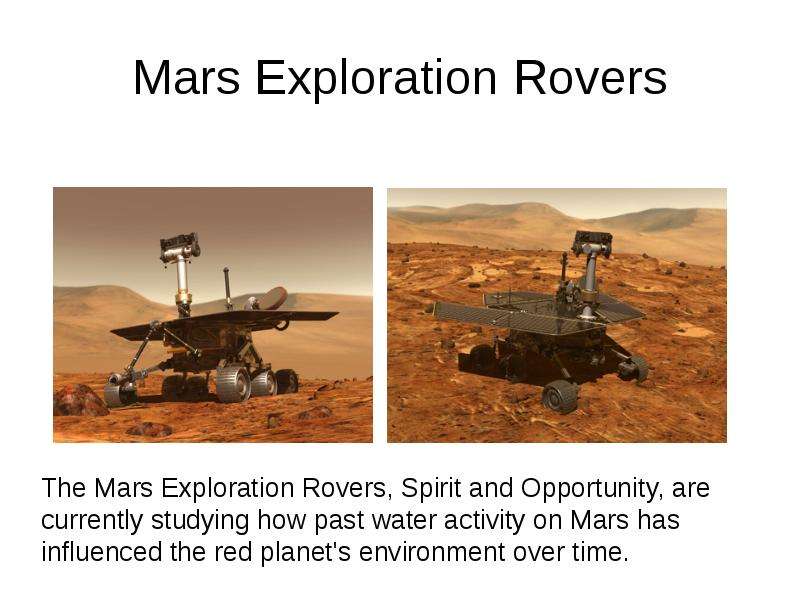 Mars Exploration Rovers