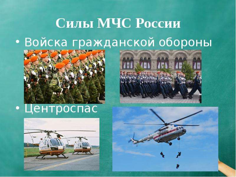 Силы МЧС России Войска