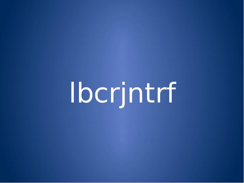 lbcrjntrf