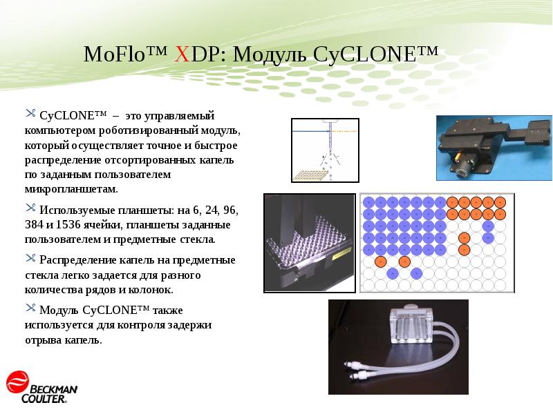 MoFlo XDP Модуль CyCLONE