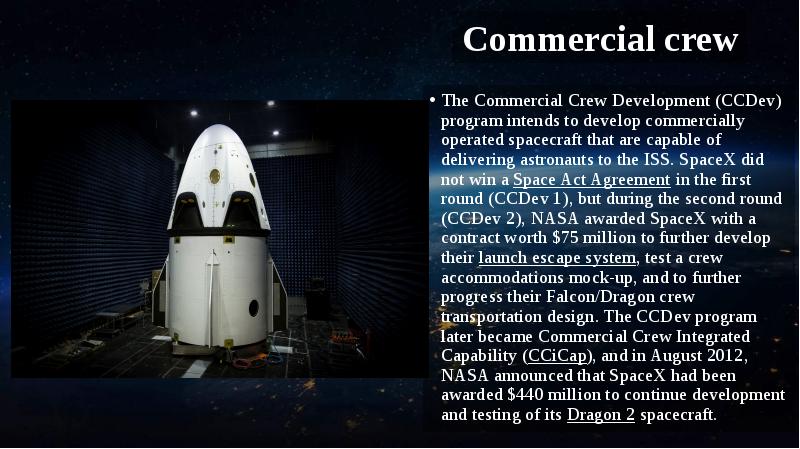 Commercial crew The