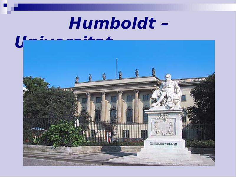 Humboldt Universitat