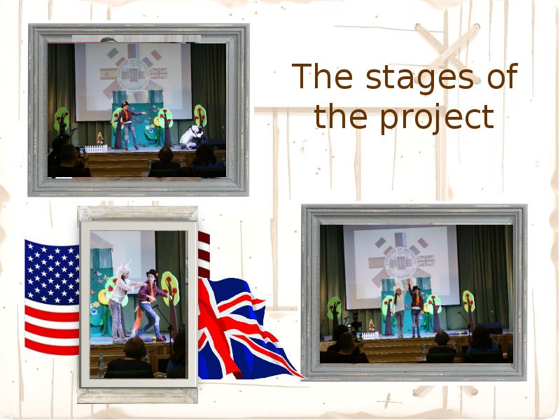 The stages of the project