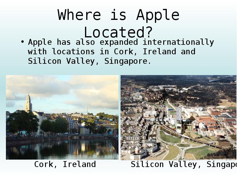 Where is Apple Located? Apple
