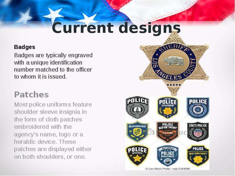 Current designs Badges Badges