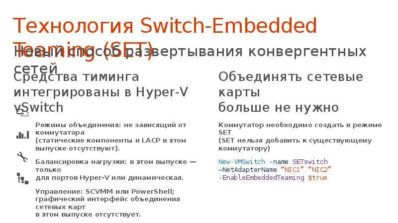 Технология Switch-Embedded