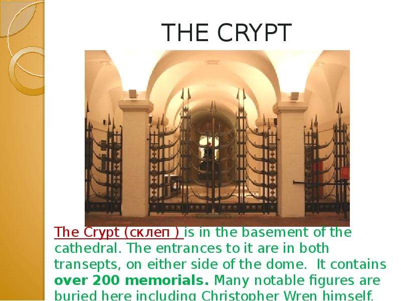 THE CRYPT
