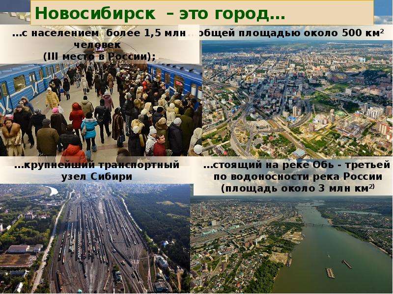 Новосибирск это город