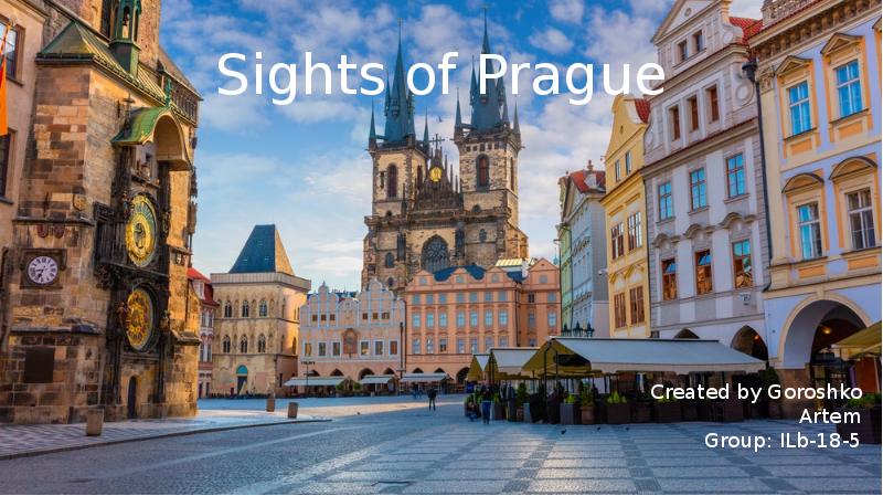Презентация Sights of Prague. The dancing house