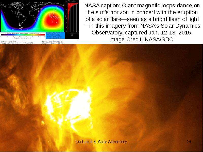 NASA caption Giant magnetic