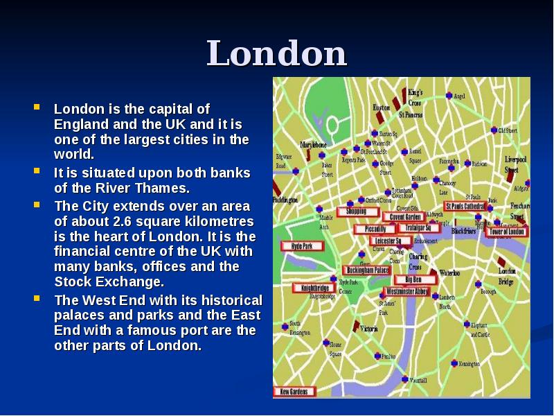 London London is the capital
