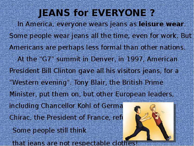 JEANS for EVERYONE ? In