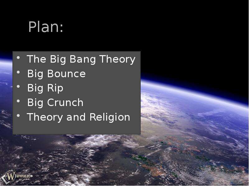 Plan The Big Bang Theory Big