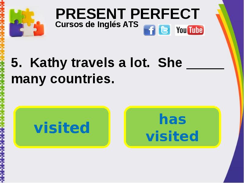 PRESENT PERFECT . Kathy
